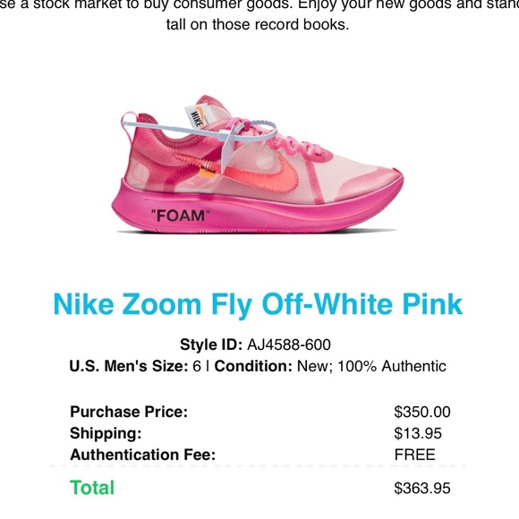 Off-White Shoes - Off white zoom fly